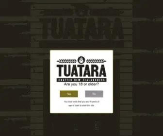 Tuatarabrewing.co.nz(Tuatara Breweries) Screenshot