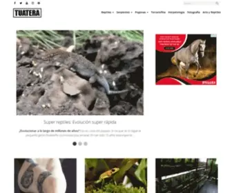 Tuatera.com(Reptiles, Anfibios) Screenshot