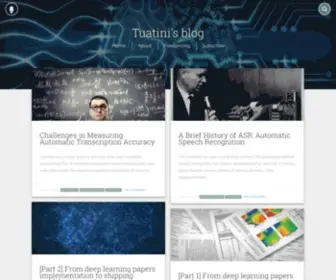 Tuatini.me(Tuatini's blog) Screenshot