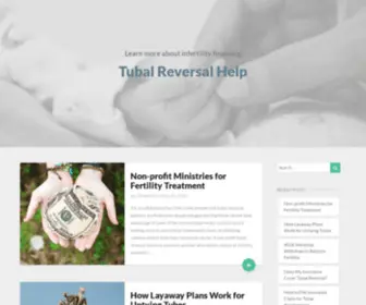 Tubalreversalhelp.com(Tubal Reversal Help) Screenshot