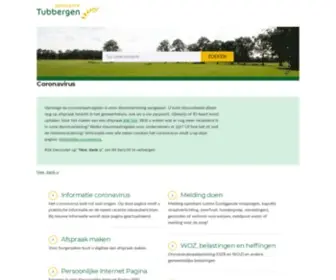 Tubbergen.nl(Gemeente Tubbergen) Screenshot