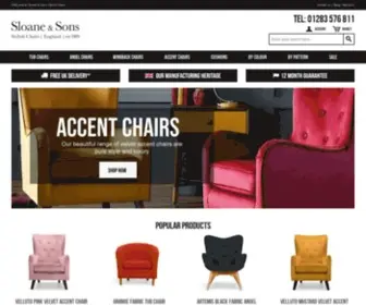 Tubchairs.com(Sloane & Sons) Screenshot