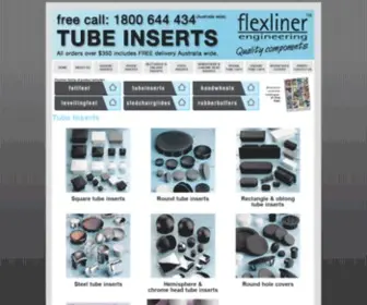 Tubeinserts.com.au(Flexliner) Screenshot