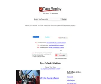 Tubereplay.com(Replay Youtube) Screenshot