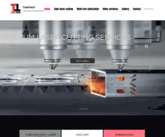 Tubetech.com.au(Cutting) Screenshot