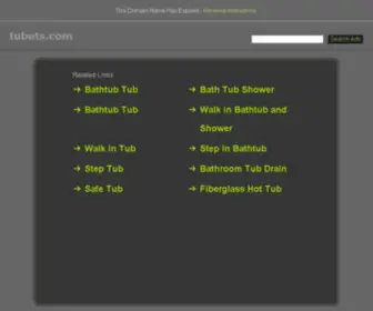 Tubets.com(Domain Details) Screenshot