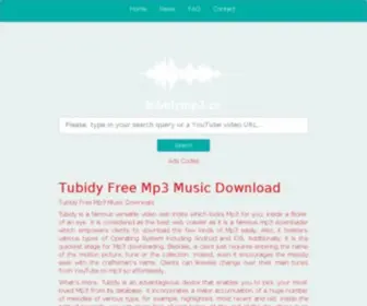 TubidyMP3.cc(TubidyMP3) Screenshot