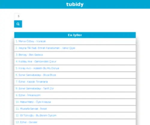 TubidyMP3Ler.com(TubidyMP3Ler) Screenshot