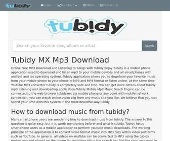 Tubidymx.com(Tubidy Mobile Search Engine) Screenshot