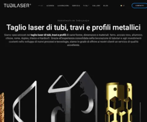 Tubilaser.com(TUBILASER ®) Screenshot