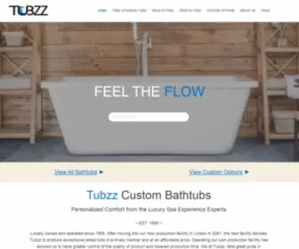 Tubzz.com(Bathtubs) Screenshot