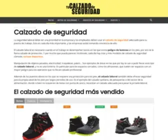 Tucalzadodeseguridad.com(Calzado de seguridad) Screenshot