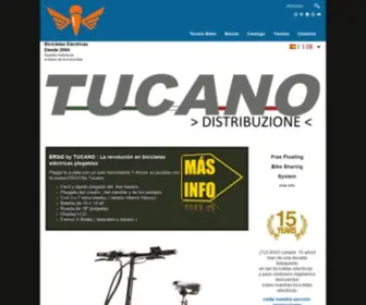 Tucanobikes.com(Tucano Bikes) Screenshot