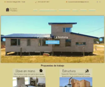 Tucasaenmadera.com.ar(Empresa Constructora) Screenshot