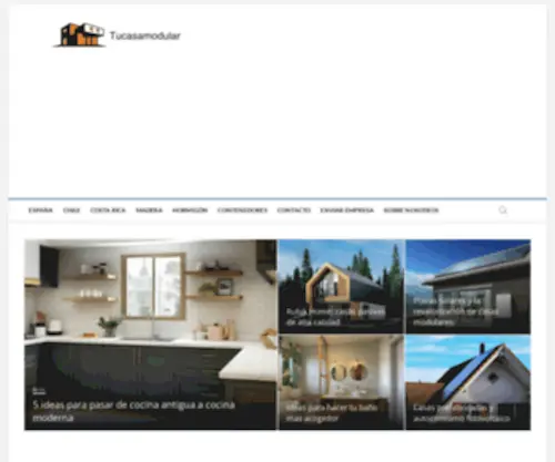 Tucasamodular.com(Casas prefabricadas) Screenshot