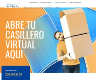 Tucasillerovirtual.com(Casillero virtual Bogota) Screenshot