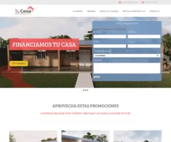 Tucassa.com.ar(Casas Prefabricadas) Screenshot