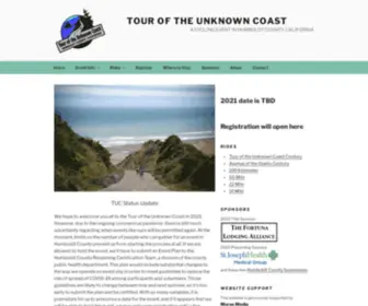 Tuccycle.org(A CYCLING EVENT IN HUMBOLDT COUNTY) Screenshot