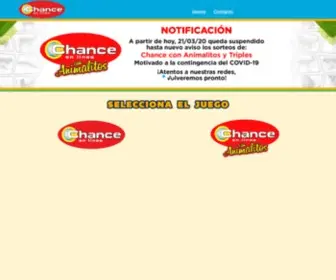 Tuchance.com.ve(Chance en Linea) Screenshot