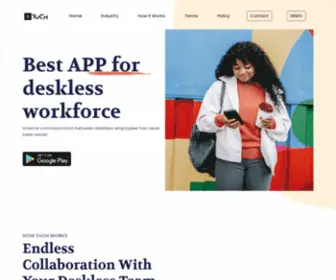 Tuchapp.com(App for deskless workforce) Screenshot