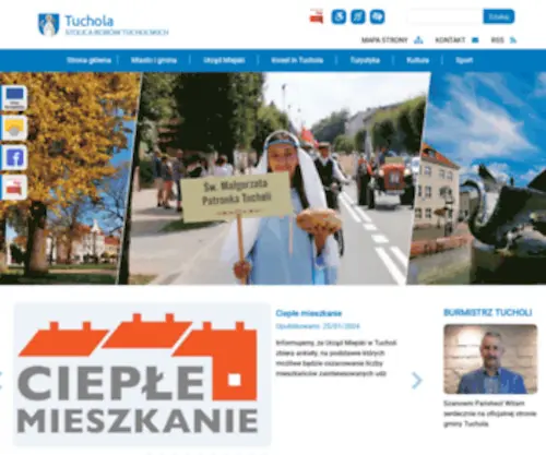 Tuchola.pl(Urząd Miejski) Screenshot