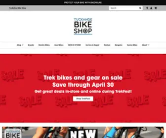 Tuckahoebikeshop.com(The Tuckahoe Bike Shop) Screenshot