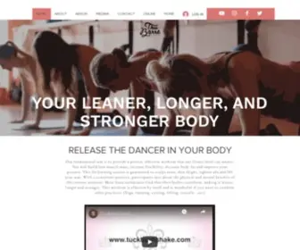 Tuckburnshake.com(Tru Barre Studio) Screenshot