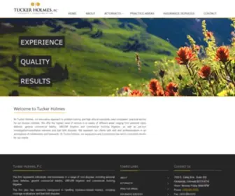 Tucker-Holmes.com(Tucker Holmes) Screenshot