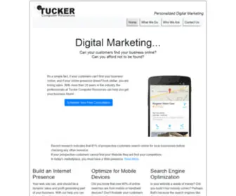 Tucker.ca(Tucker Resources) Screenshot