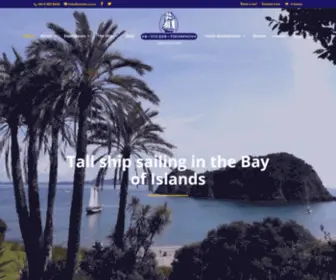 Tucker.co.nz(Bay of Islands Sailing Tours in New Zealand) Screenshot