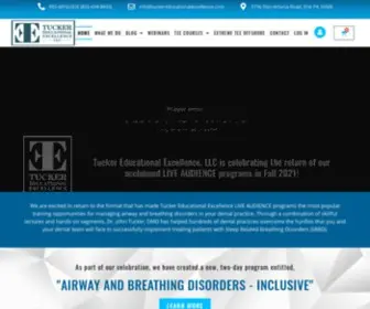 Tuckereducationalexcellence.com(Dr. John Tucker) Screenshot