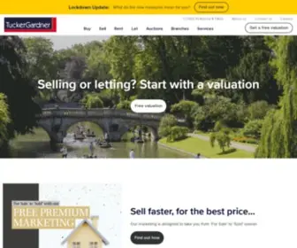 Tuckergardner.com(Tucker Gardner Estate and Letting Agents) Screenshot