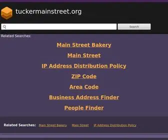 Tuckermainstreet.org(tuckermainstreet) Screenshot