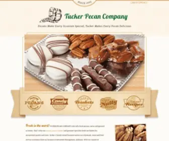 Tuckerpecan.com(Tucker Pecan Company) Screenshot