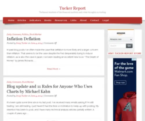 Tuckerreport.com(Tucker Report) Screenshot