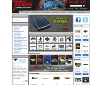 Tuckersparts.com(Tuckers Classic Auto Car and Truck Parts for Chevy) Screenshot