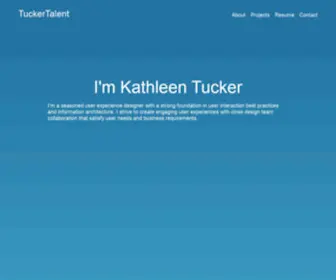 Tuckertalent.com(Kathleen Tucker) Screenshot