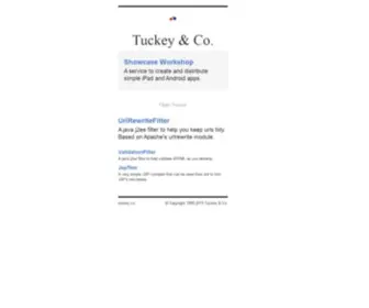 Tuckey.org(tuckey) Screenshot