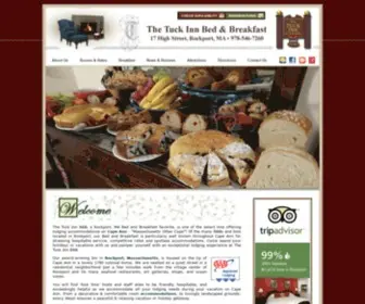 Tuckinn.com(Tuck Inns Bed and Breakfast) Screenshot