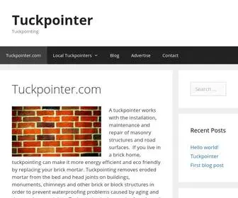 Tuckpointer.com(Tuckpointing) Screenshot