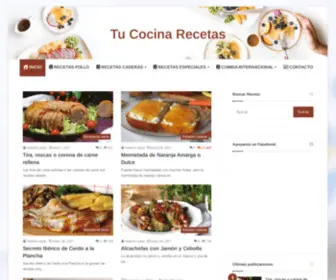 Tucocinarecetas.com(Recetas de comida casera fácil y deliciosas) Screenshot