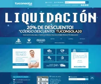 Tuconsola.com(Tienda) Screenshot