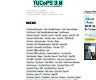 Tucops.info(TUCoPS 3.0) Screenshot