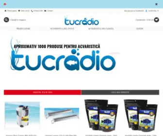 Tucradio-Acvariu.ro(Produse acvaristica) Screenshot