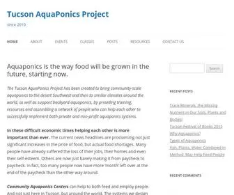 Tucsonap.org(Tucson AquaPonics Project) Screenshot