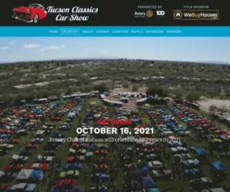 Tucsonclassicscarshow.com(Tucson Classics Car Show) Screenshot