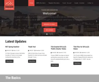 Tucsongmrs.org(Tucson GMRS Association) Screenshot