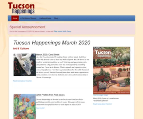 Tucsonhappenings.com(Tucsonhappenings) Screenshot