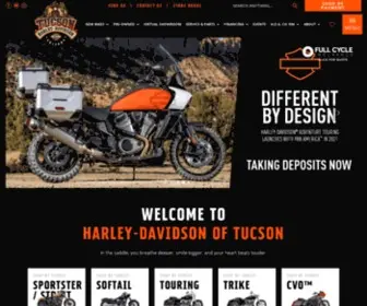 Tucsonharley.com(Harley-Davidson of Tucson) Screenshot