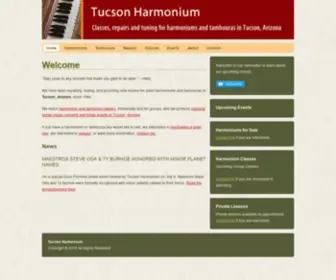 Tucsonharmonium.com(Tucson Harmonium) Screenshot